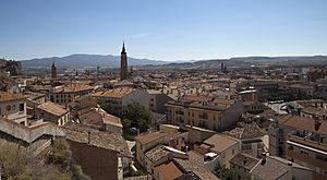 Vista de Calatayud desde la iglesia de La Peña, España, 2012-08-24, DD 01.JPG