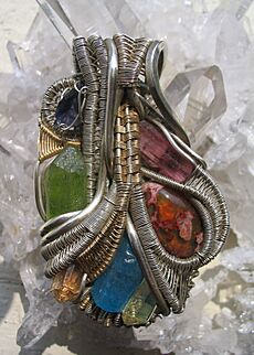 Wire wrapped jewelry