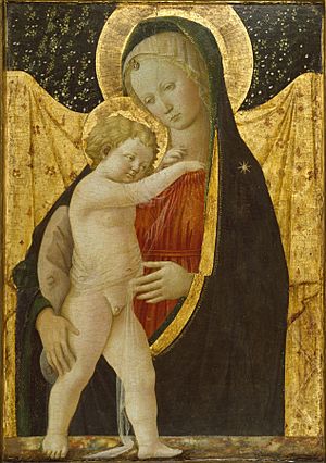 Workshop of Filippo Lippi - Madonna and Child - Walters 37429