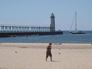 5th Avenue Beach, Manistee, Michigan