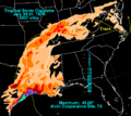 Claudette 1979 rainfall