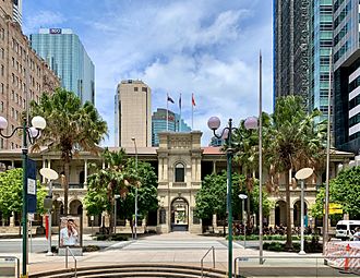 General Post Office seen from Post Office Square, Brisbane, February 2020.jpg