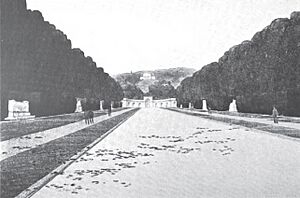 Hemicycle and Memorial Drive design - Arlington County Virginia USA - 1929