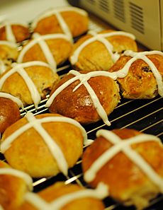 Homemade Hot Cross Buns