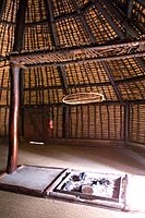 Kanak house hearth