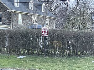 Penn Valley sign on Montgomery Avenue