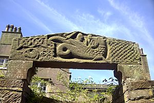 St Bees dragon stone