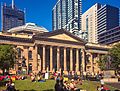 State Libray of Victoria (Main Entrance & Forecourt - Swanston St), Melbourne