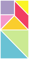 Tangram rectangle