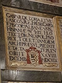 Tomb of Gaspar de Borja