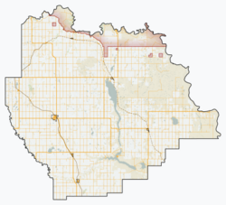 Bow City is located in Vulcan County