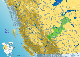 Western Canada rivers