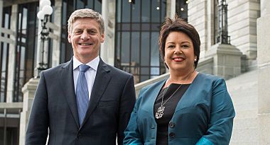 Bill English and Paula Bennett