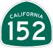 State Route 152 marker