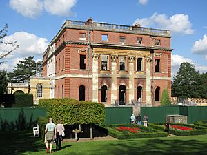 Clandon House ruins