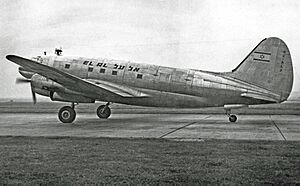 Curtiss C-46D 4X-ALF El AL LHR 05.09.54 edited-3