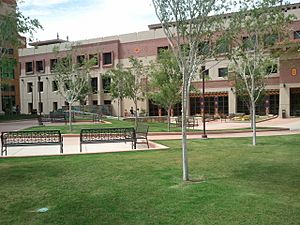 Engineering building area