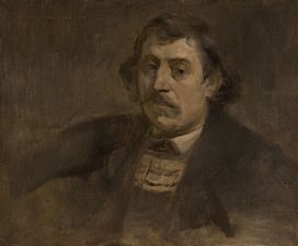 Eugène Carrière - Portrait of Paul Gauguin - 1957.5.1 - Yale University Art Gallery