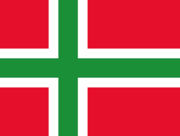 Flag Denmark Bornholmsflaget