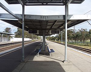 Glenfield Railway Station Platforms