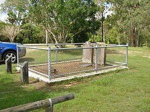 Graves of the Furber family at Original Maryborough Town Site