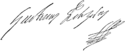 Gustavus Adolphus's signature