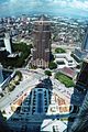 KLCC skybridge view