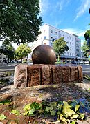 Kugel fountain dueren germany