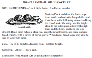 Landrailrecipe