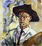 Leo Putz Selbstportrait