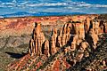 Monument Canyon View, Eastward