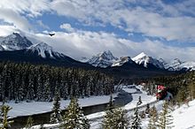 Morant’s Curve, Banff National Park