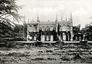 Newlands Manor, Milford, postcard, c. 1900s 3