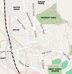 Oxford University Catholic Chaplaincy is located in Oxford city centre