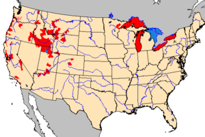 Potamopyrgus antipodarum map