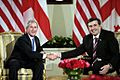 Saakashvili n bush