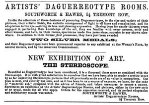 Southworth TremontRow BostonDirectory 1852