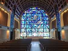 Stauffer Chapel window