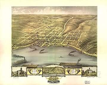 Stillwater panoramic 1870