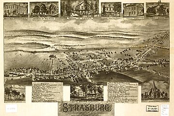 Strasburg 1903 Birdseye