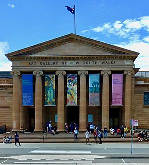 The Art Gallery of New South Wales Sydney in November 2018