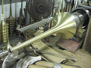 Trombone On Lathe