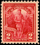 Vermont independence 1927 U.S. stampf