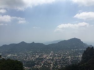 Vista de Tepoztlán