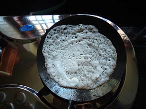 Appam (hoppers) from Kerala, India