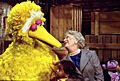 Barbara Bush and Big Bird