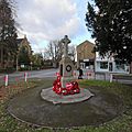 Belmont War Memorial, looking north-west