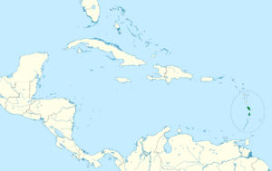 Cinclocerthia gutturalis map.svg