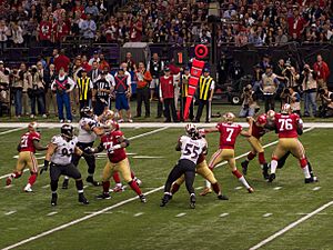 Colin Kaepernick in Super Bowl XLVII