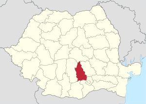 Dambovita in Romania.svg